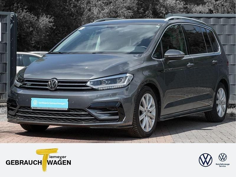 Grau Gebraucht 2017 VW Touran R-line Van / Kleinbus | 20.460 € (Superpreis) - Bild 1/4