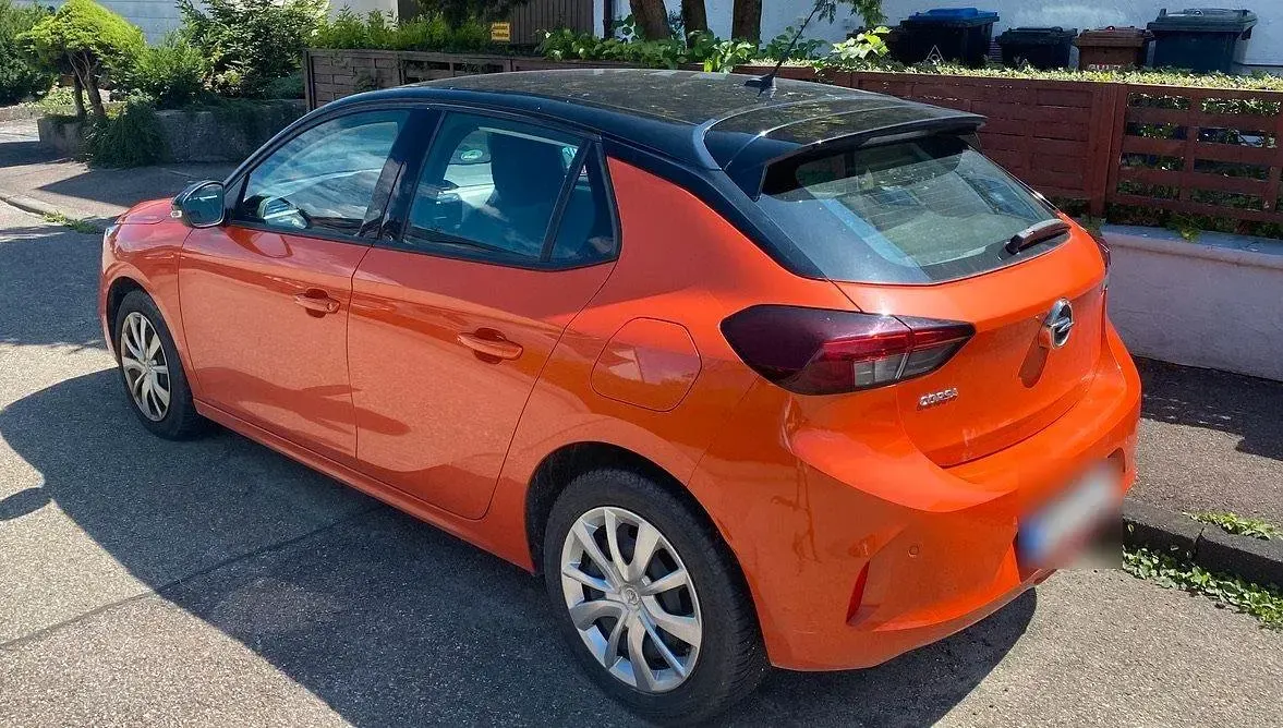 Gebraucht Opel Corsa Edition 75 PS (55 kW) 2020 Orange Kleinwagen