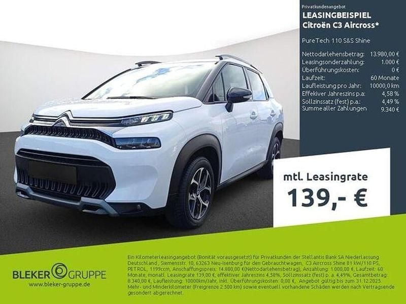 Weiss Gebraucht 2023 Citroën C3 Kleinwagen | 12.980 € (Guter Preis) - Bild 1/3