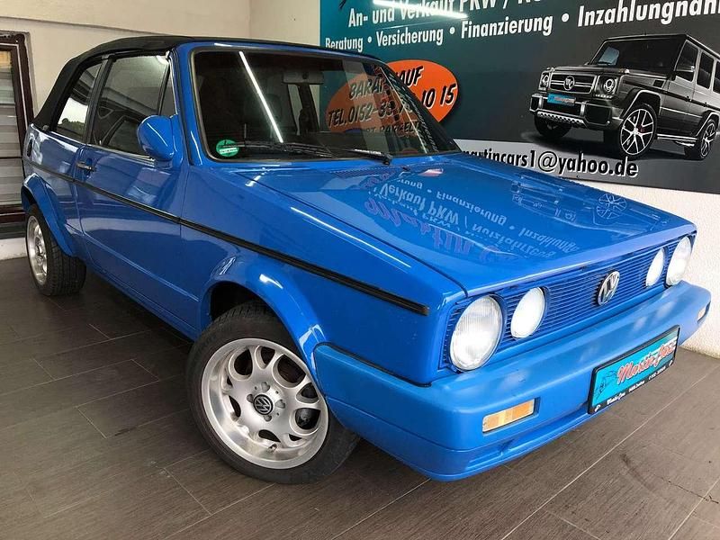 Gebraucht VW Golf Cabriolet 72 PS (52 kW) 1987 Blau Cabrio