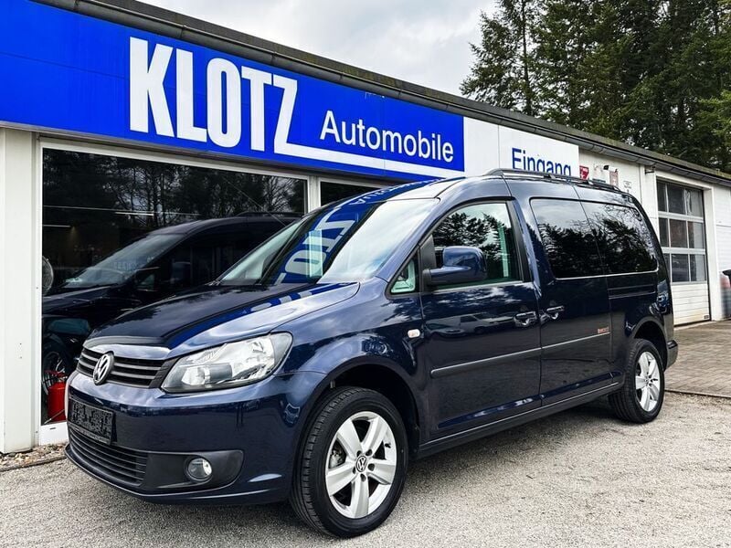 Blau Gebraucht 2012 VW Caddy Maxi Van / Kleinbus | 15.990 € - Bild 1/4