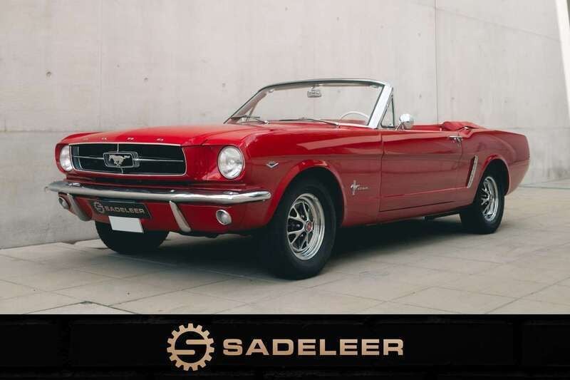 Poppy red Gebraucht 1965 Ford Mustang Convertible Cabrio | 82.000 € - Bild 1/4