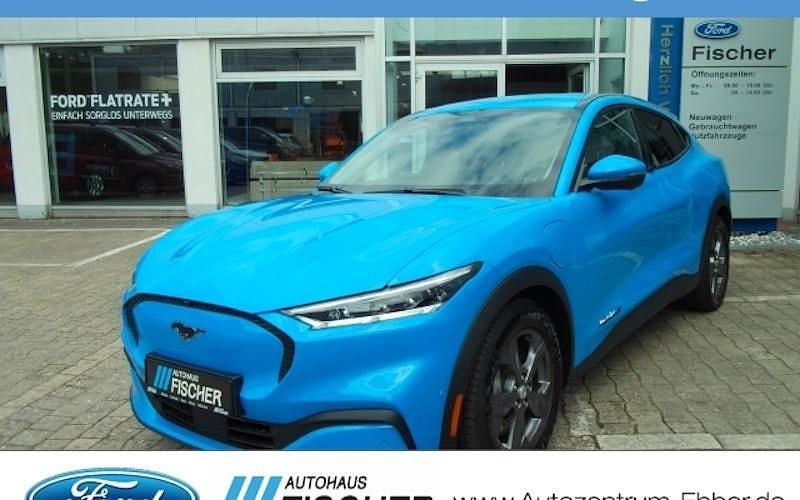 Blau Gebraucht 2023 Ford Mustang Mach-E Extended Range SUV | 34.777 € (Superpreis) - Bild 1/4