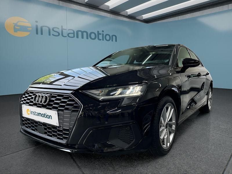 Schwarz Gebraucht 2022 Audi A3 e-tron Kleinwagen | 22.999 € (Guter Preis) - Bild 1/4