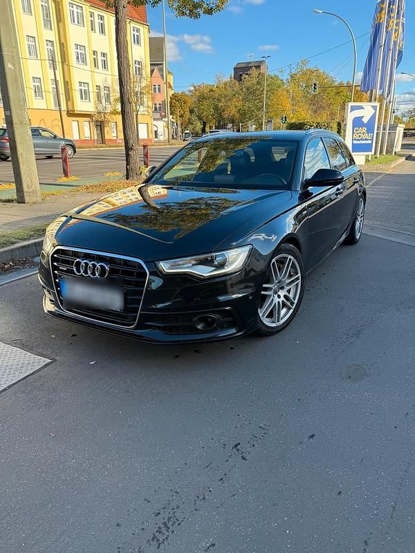 Schwarz Gebraucht 2013 Audi A6 S-Line Kombi | 17.500 € (Etwas zu teuer) - Bild 1/4