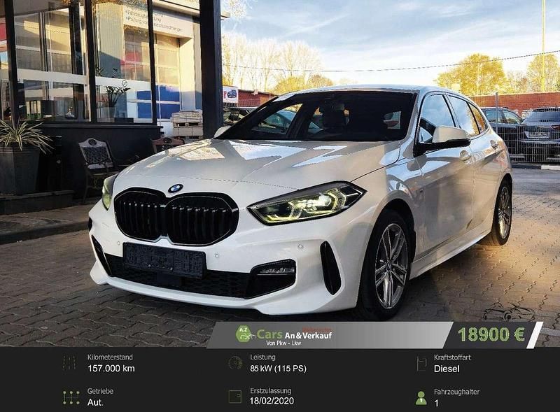 Weiß Gebraucht 2020 BMW 116 M Sport Kleinwagen | 18.900 € (Etwas zu teuer) - Bild 1/4
