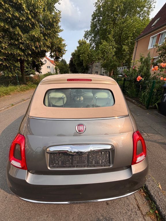Grau Gebraucht 2015 Fiat 500C Lounge Cabrio | 8.000 € (Superpreis) - Bild 1/4