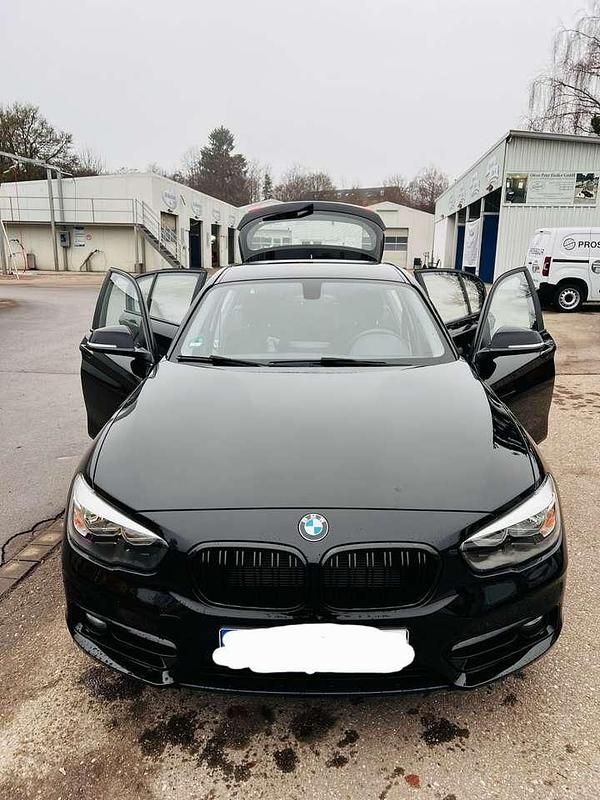 Gebraucht BMW 116 109 PS (80 kW) 2016 Schwarz Kleinwagen