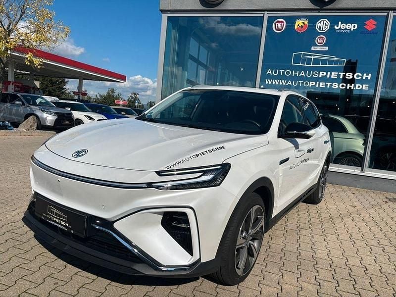 Cumulus white Gebraucht 2025 MG Marvel R Luxury SUV | 29.769 € (Guter Preis) - Bild 1/4