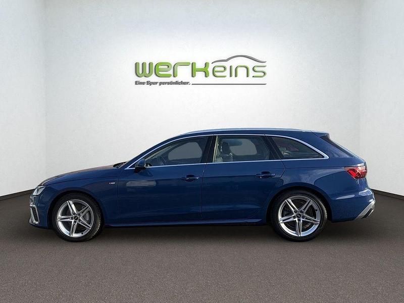 Gebraucht Audi A4 S-Line 204 PS (150 kW) 2023 Blau (metallic) Kombi