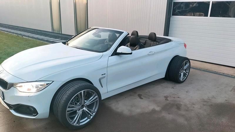 Gebraucht BMW 420 M Performance 205 PS (150 kW) 2014 Weiß Cabrio
