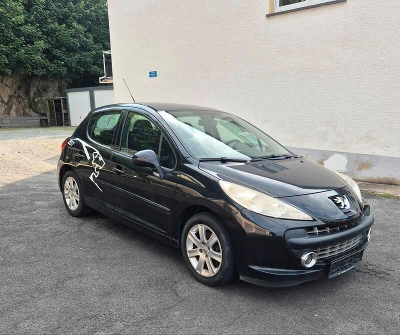 Schwarz Gebraucht 2008 Peugeot 207 Kleinwagen | 850 € (Superpreis) - Bild 1/4