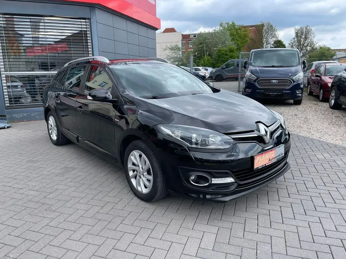 Gebraucht Renault Mégane GrandTour LIMITED 110 PS (80 kW) 2016 Schwarz Kombi