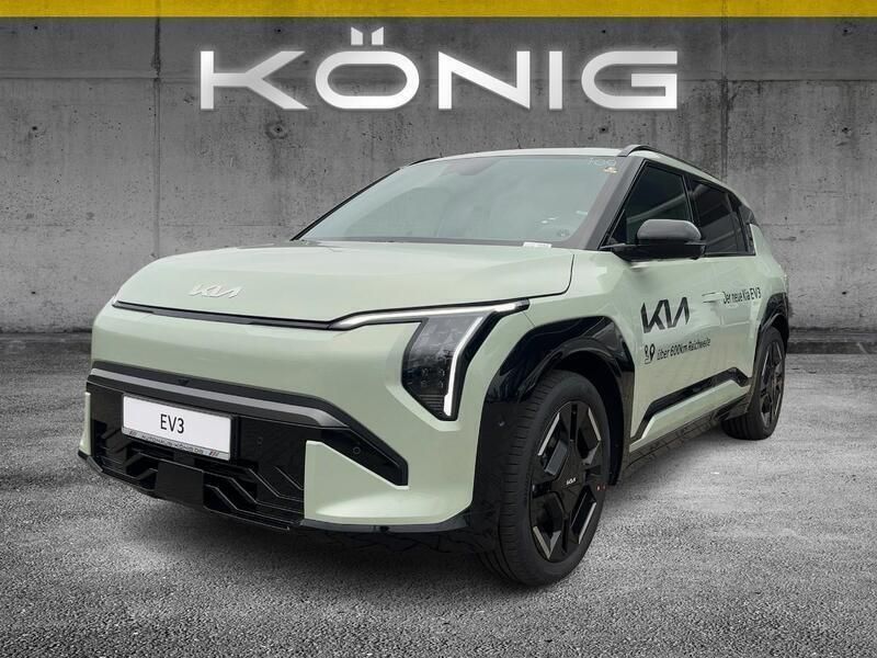 Grün Gebraucht 2024 Kia EV3 4 SUV | 41.990 € (Guter Preis) - Bild 1/4