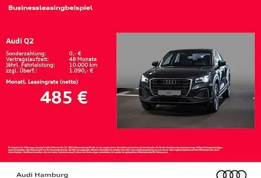 Nowe Audi Q2 Ambiente 150 KM (110 kW) 2026 Szary SUV