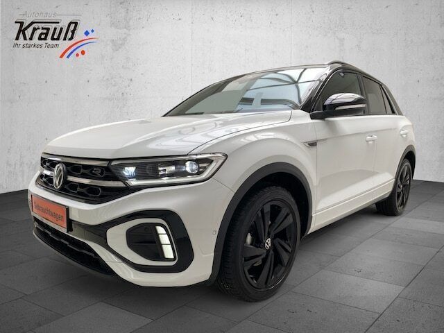 Pure white Gebraucht 2024 VW T-Roc R-line SUV | 32.990 € (Fairer Preis) - Bild 1/4
