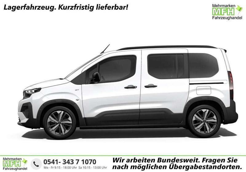 Kaolin weiß Neu 2025 Peugeot Rifter GTi Van / Kleinbus | 30.512 € (Fairer Preis) - Bild 1/4