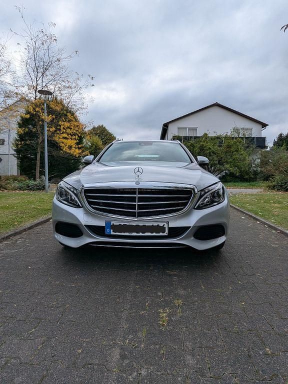 Silber Gebraucht 2016 Mercedes C220 Exclusive Kombi | 12.990 € (Superpreis) - Bild 1/4