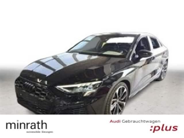 Mythosschwarz metallic Gebraucht 2023 Audi S3 Ambiente Limousine | 38.860 € (Superpreis) - Bild 1/4