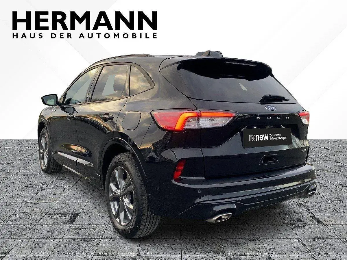Gebraucht Ford Kuga ST-Line X 224 PS (164 kW) 2022 Obsidian schwarz (schwarz) SUV