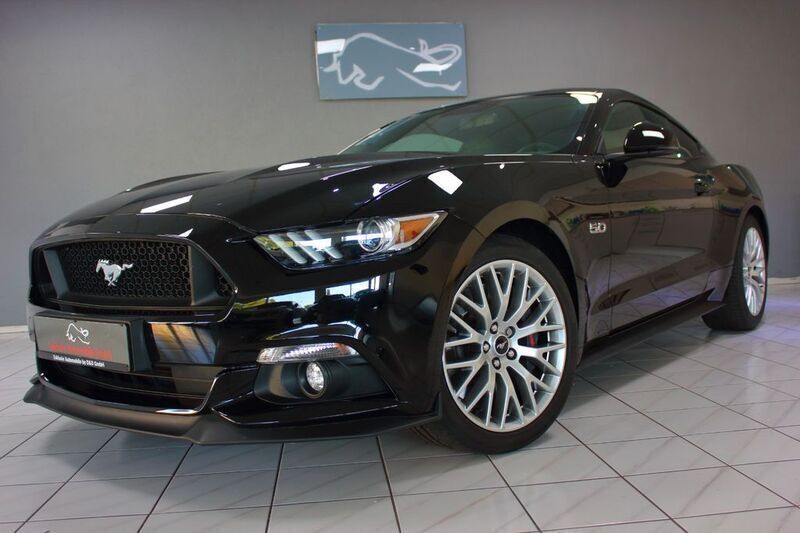 Absoulte black met (metallic) Gebraucht 2017 Ford Mustang GT Coupé | 38.900 € (Fairer Preis) - Bild 1/4