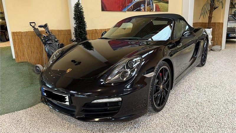Schwarz Gebraucht 2013 Porsche Boxster S Cabrio | 53.000 € (Teuer) - Bild 1/4