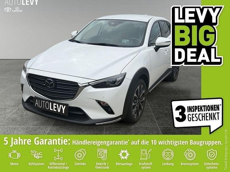 Weiß Gebraucht 2018 Mazda CX-3 Sports-Line SUV | 16.998 € (Fairer Preis) - Bild 1/4