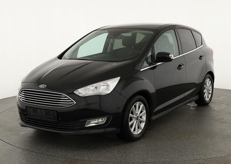 Iridium schwarz metallic Gebraucht 2019 Ford C-MAX Titanium Van / Kleinbus | 16.445 € (Teuer) - Bild 1/4