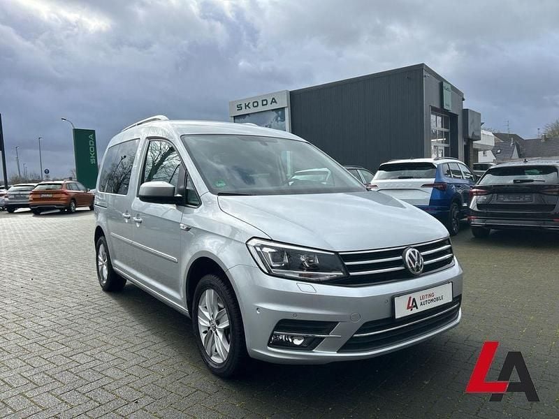 Gebraucht VW Caddy Highline 150 PS (110 kW) 2016 Silber Van / Kleinbus