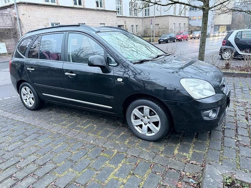 Schwarz Gebraucht 2008 Kia Carens Van / Kleinbus | 2.500 € (Guter Preis) - Bild 1/4