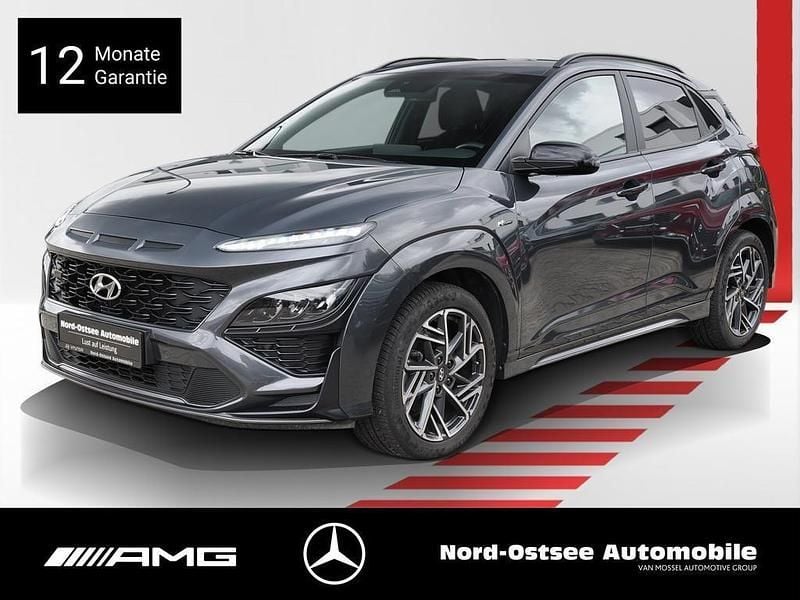 Dark knight / mic Gebraucht 2022 Hyundai Kona N Line SUV | 20.490 € (Superpreis) - Bild 1/4