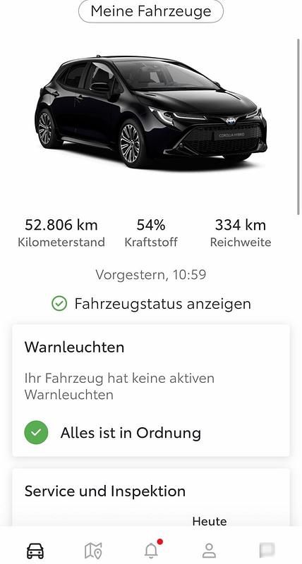 Gebraucht Toyota Corolla Hybrid 98 PS (72 kW) 2021 Schwarz