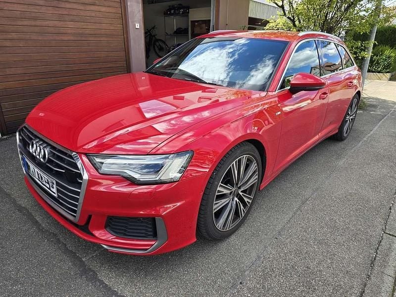 Rot Gebraucht 2022 Audi A6 S-Line Kombi | 39.990 € (Superpreis) - Bild 1/4
