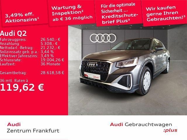 Daytonagrau perleffekt Gebraucht 2024 Audi Q2 S-Line SUV | 26.540 € (Fairer Preis) - Bild 1/2