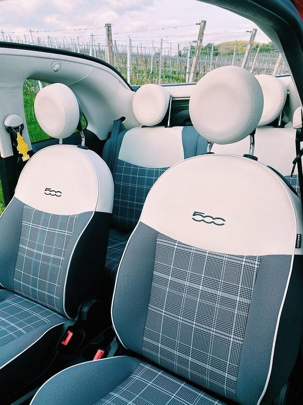 Second-hand Fiat 500C 69 CP (50 kW) 2018 Roșu Cabrio