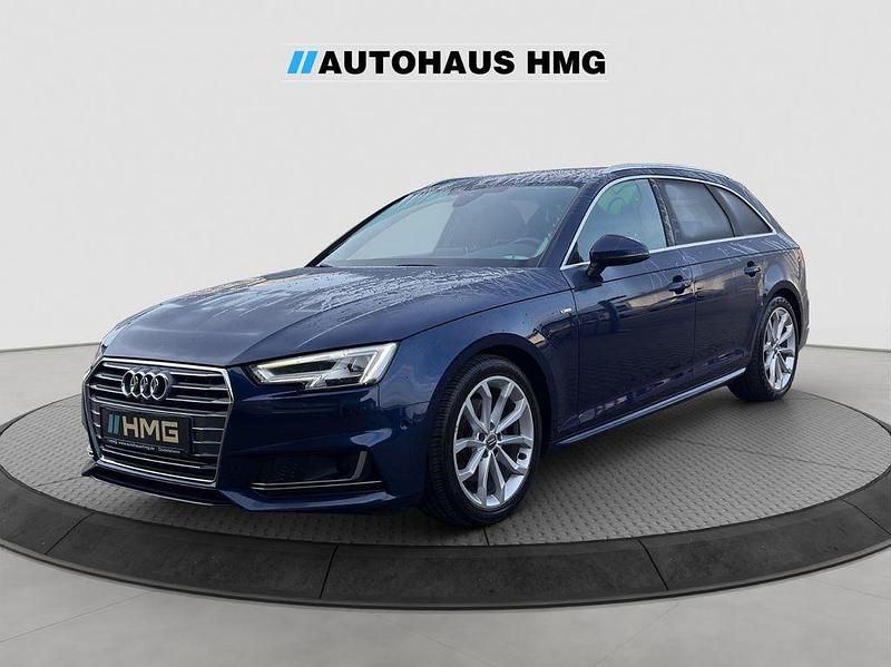 Blau Gebraucht 2018 Audi A4 S-Line Kombi | 16.800 € (Guter Preis) - Bild 1/4