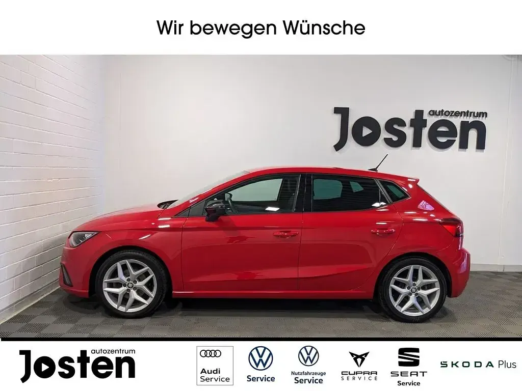 Usata Seat Ibiza FR 110 CV (80 kW) 2021 Rosso Utilitaria