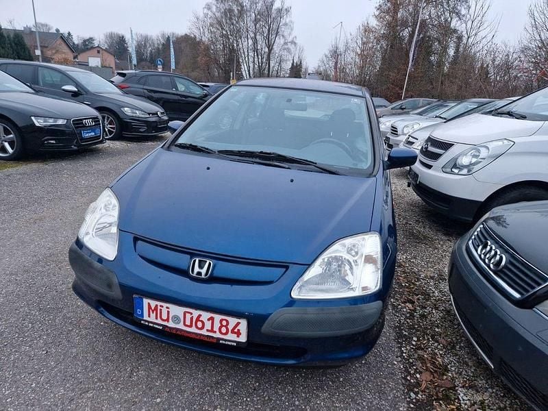 Blau Gebraucht 2001 Honda Civic S Limousine | 1.299 € (Fairer Preis) - Bild 1/4