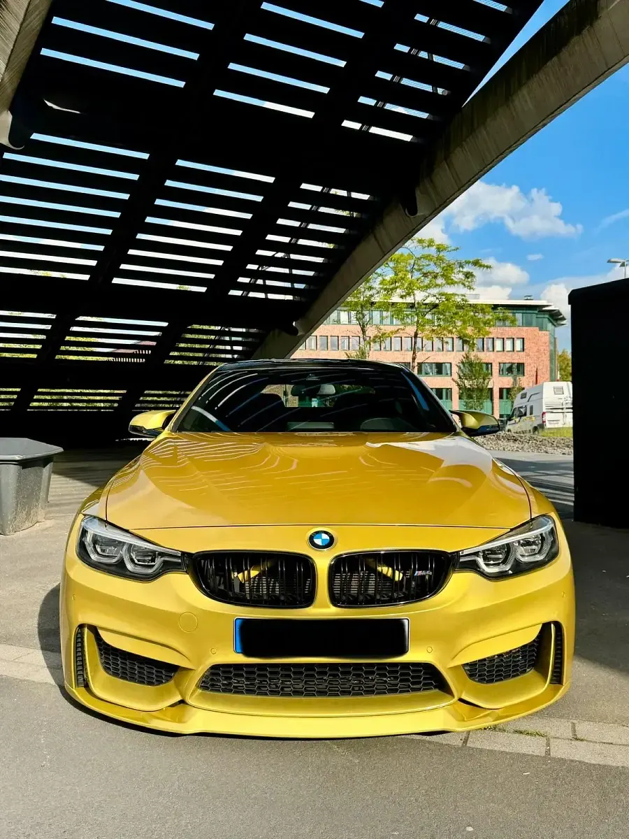 Gebraucht BMW M4 Competition Edition 450 PS (330 kW) 2018 Gelb Coupé