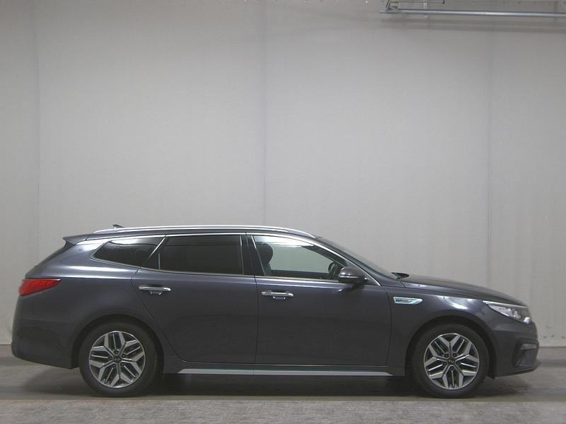 Grau Gebraucht 2019 Kia Optima Hybrid Spirit Limousine | 12.479 € (Superpreis) - Bild 1/4