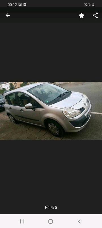 Silber Gebraucht 2008 Renault Modus Van / Kleinbus | 1.350 € (Guter Preis) - Bild 1/4