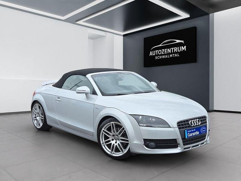 Silber Gebraucht 2008 Audi TT Roadster S-Line Cabrio | 9.790 € (Fairer Preis) - Bild 1/4