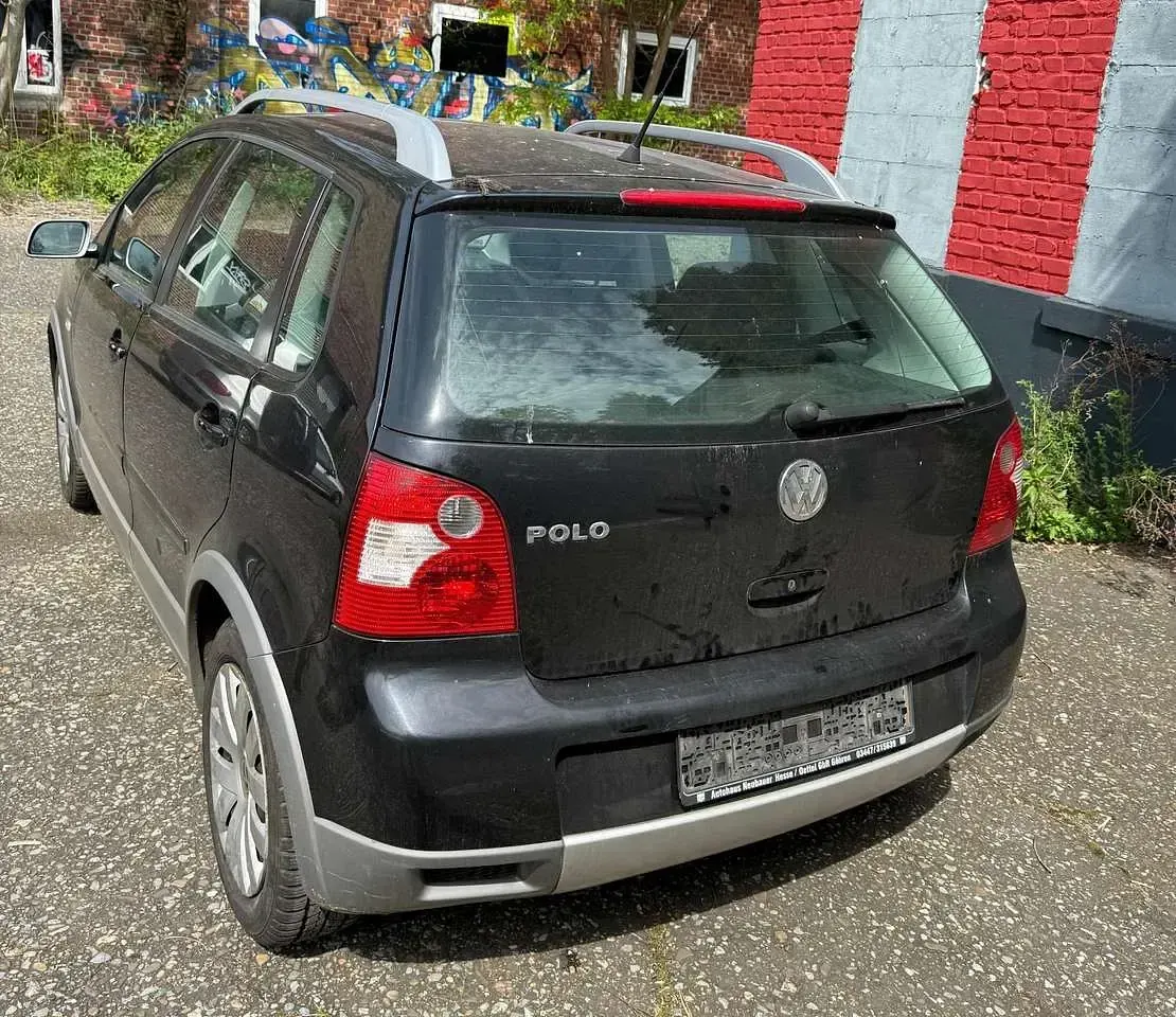 Brugt VW Polo Cross 75 HK (55 kW) 2005 Sort Hatchback