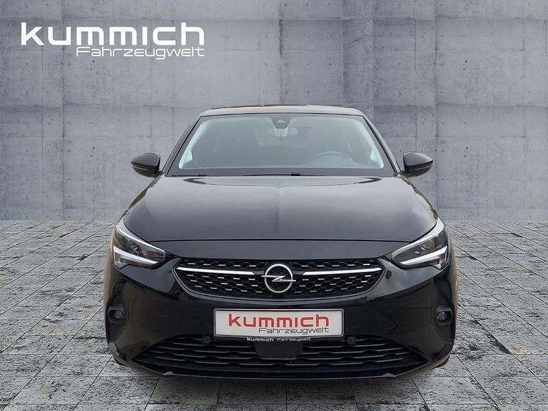 Gebraucht Opel Corsa-e Elegance 100 kW (136 PS) 2021 Diamant schwarz metallic (schwarz) Kleinwagen