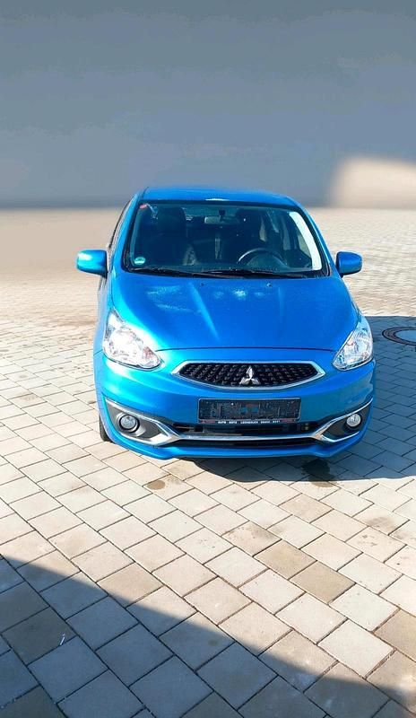 Blau Gebraucht 2018 Mitsubishi Space Star Kleinwagen | 7.200 € - Bild 1/4