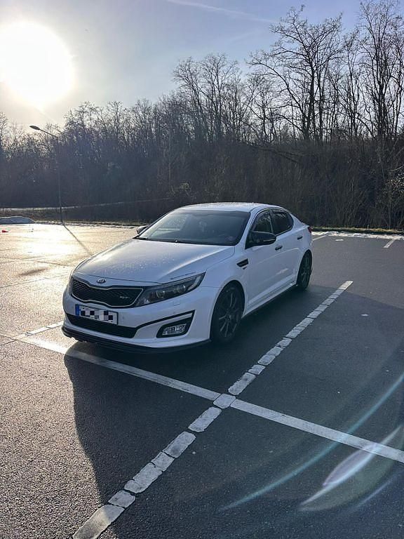 Gebraucht Kia Optima Spirit 165 PS (121 kW) 2014 Weiß Limousine