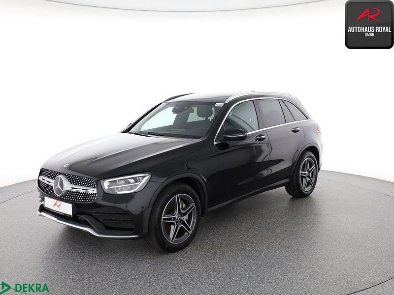 Schwarz Gebraucht 2021 Mercedes GLC220 AMG SUV | 35.480 € (Fairer Preis) - Bild 1/4