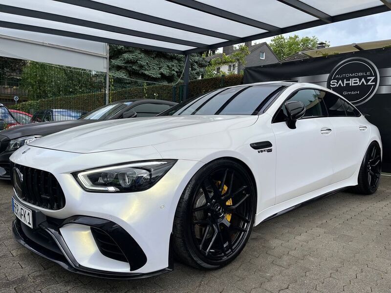 Polarweiss unilack Gebraucht 2019 Mercedes AMG GT 63 AMG Coupé | 99.900 € (Teuer) - Bild 1/4