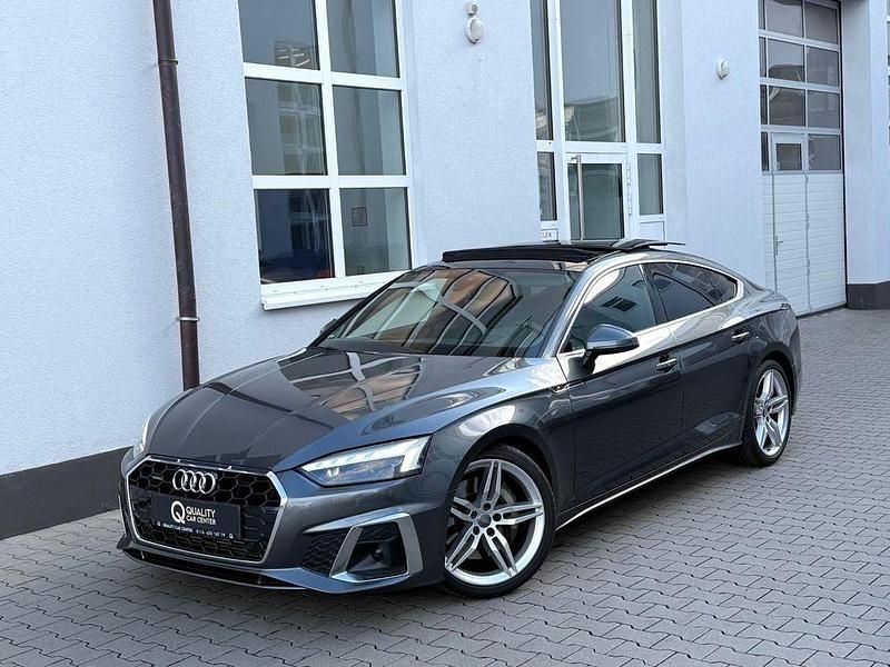 Gebraucht Audi A5 Sportback S-Line 286 PS (210 kW) 2020 Daytonagrau  metalliclack Kleinwagen