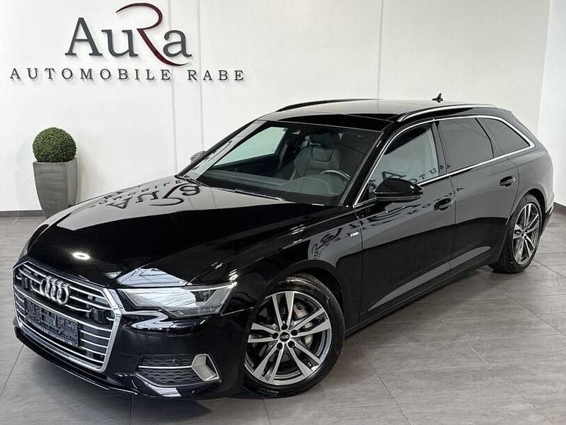Brillantschwarz Gebraucht 2021 Audi A6 S-Line Kombi | 35.989 € (Guter Preis) - Bild 1/4